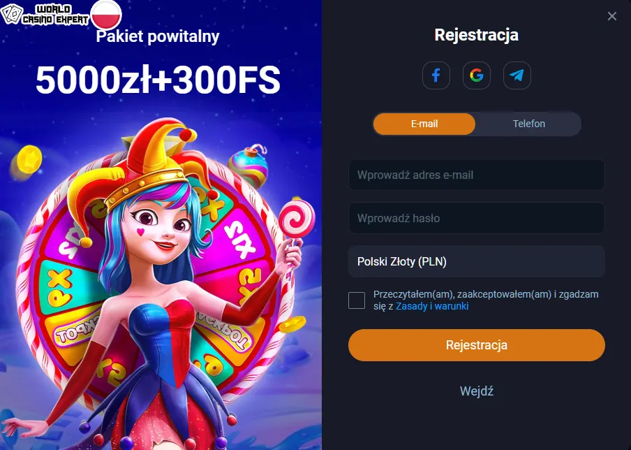 Rejestracja - łatwiej już być nie może
