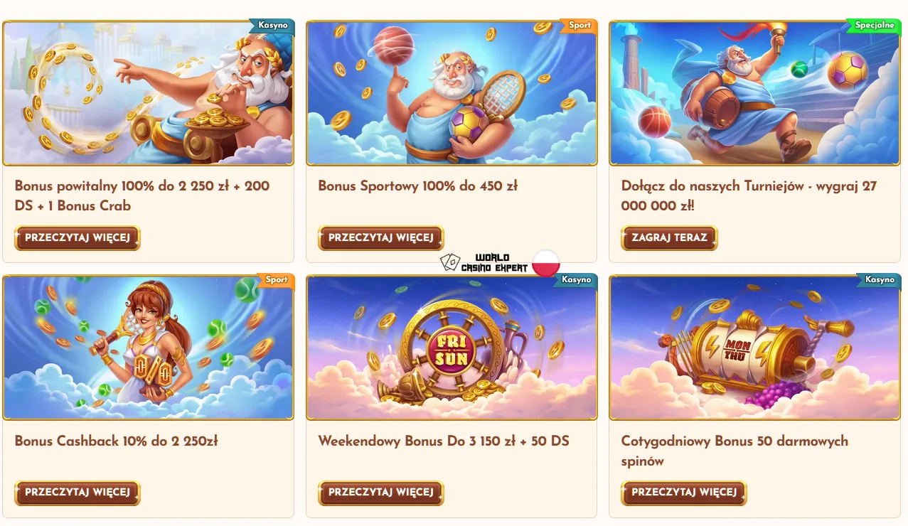 Bonusy dla polskich graczy od Bethall Casino