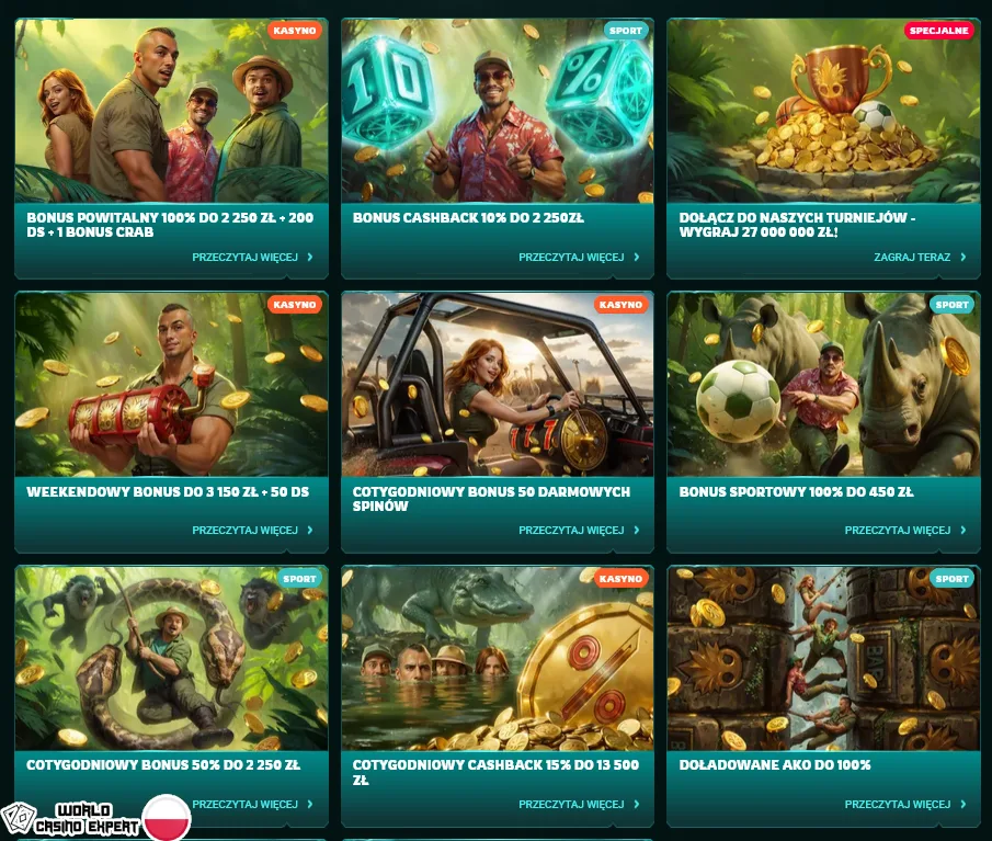 Bonusy dla polskich graczy od Playio Casino