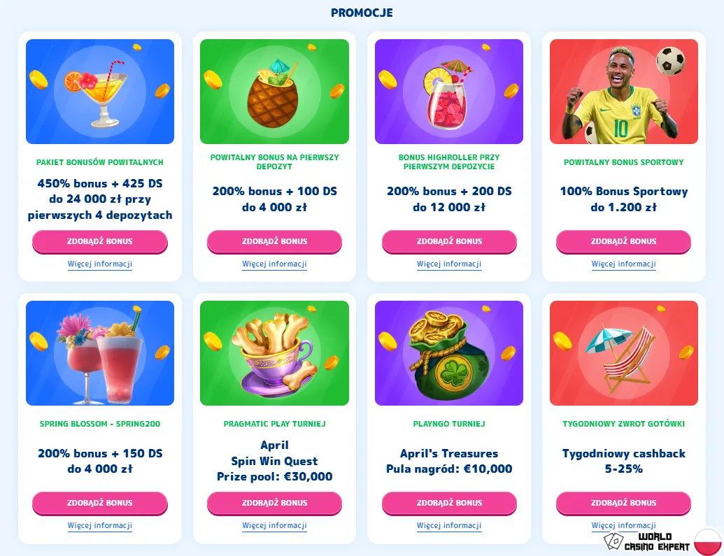 Oferta promocyjna w Casino Joy