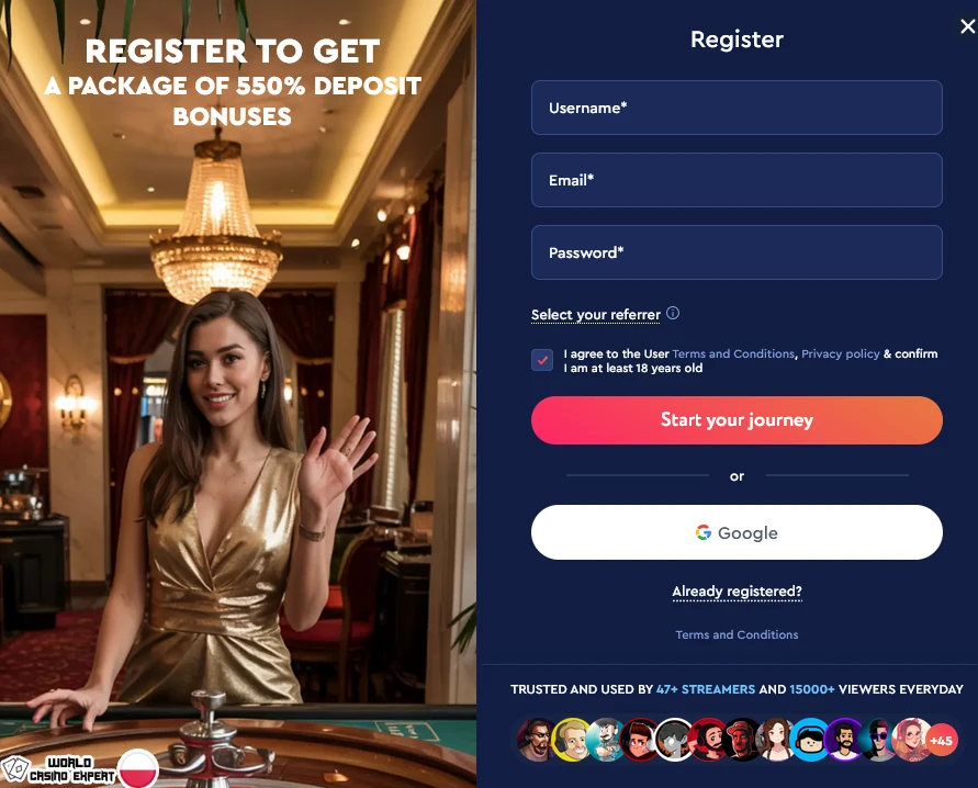 Jak otworzyć konto w Celsius Casino?
