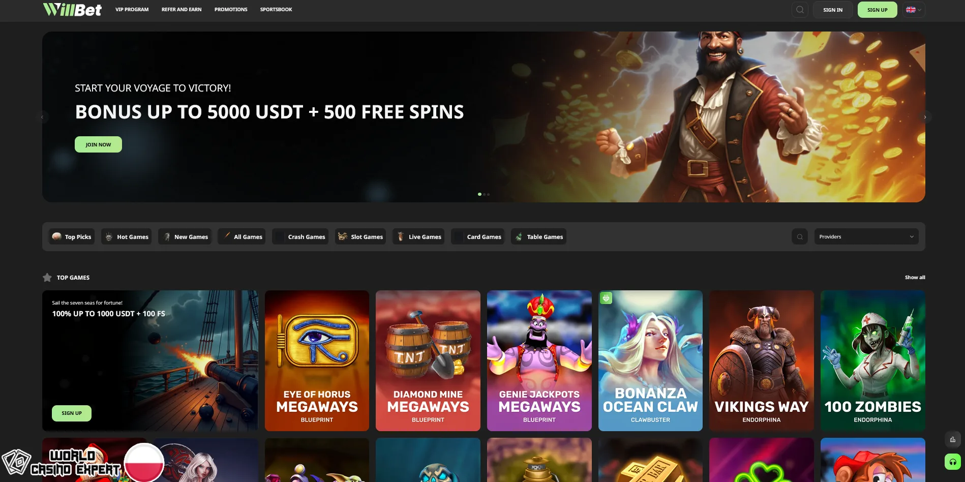 Recenzja kasyna online WillBet