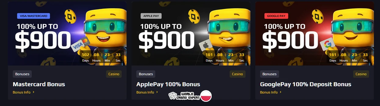 Bonusy dla polskich graczy od kasyna online Rollblock