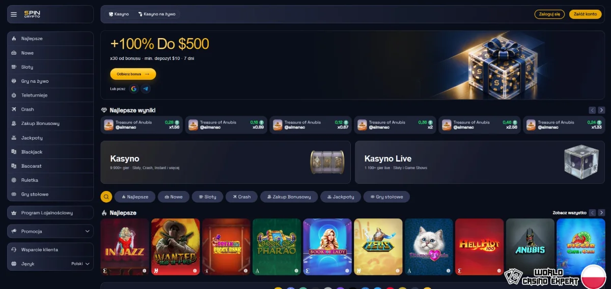 Czym jest SpinCrypto Casino?