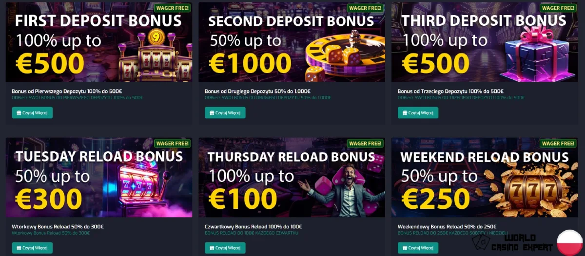 Bonusy i promocje w CristalPoker
