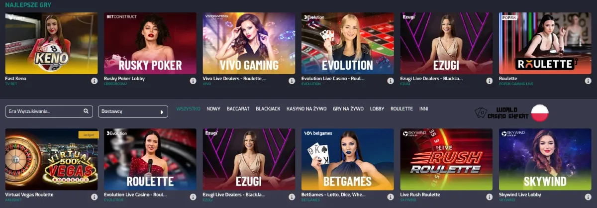 Kasyno na żywo | CristalPoker